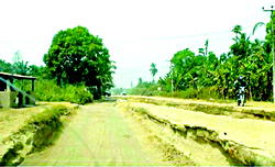 Ogbe-Ijoh cut-off from only access road, electricity by Aladja since 2016- chief Monday
