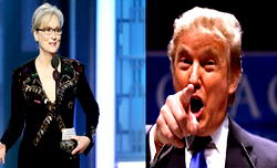 Trump blasts actress Meryl Streep