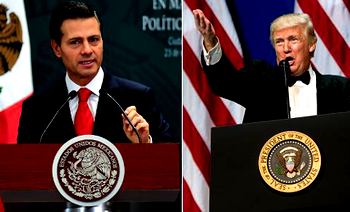 If you won’t pay for wall, don’t visit Washington, Trump tells Mexico’s Nieto