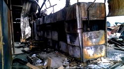 Photos: Biafra Market Onitsha gutted by fire