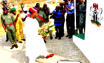 Photos: Gov. Aregbesola at 2017 Armed Forces Remembrance Day