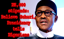 N5,000 stipends: Believe Buhari, ignore Fayose; Presidency tells Nigerians