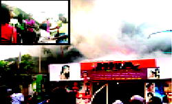Fire outbreak causes confusion in Ogun bank