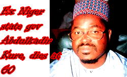 Late Gov. Kure buried in Minna