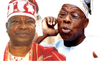 Narrative on Adenuga, Dangote: Awujale keeps mum as Obasanjo fires back