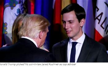 Trump’s son-in-law Kushner begins peace push with Middle East talks
