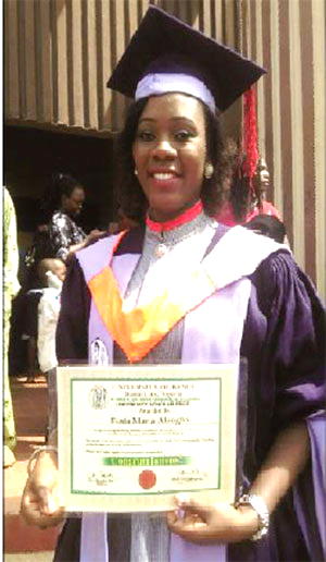 UNIBEN’s best graduating student gives  tips for  academic success