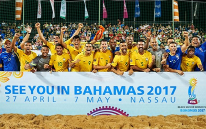 Brazil, Paraguay book tickets for Bahamas