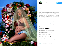 Beyonce flaunt  pictures of her newborn twins
