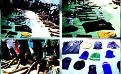 Army arrests, parades 2 Boko Haram members, 15 others in Kogi