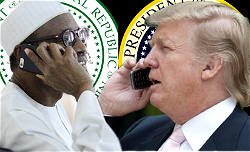 Trump encourages Buhari to keep up the good work