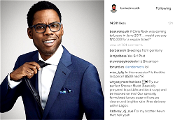 Is Basketmouth bringing top American comedian, Chris Rock to Nigeria?