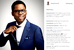 Is Basketmouth bringing top American comedian, Chris Rock to Nigeria?