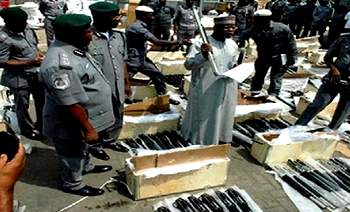 NPA Extols NCS on seizure of 661 pump-action rifles