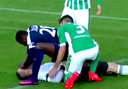Life-saving Togo striker wins over Czech fans