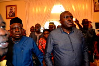 IBORI: Okowa, Utuama, Elue, others storm Oghara