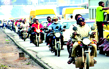 Lagos okada riders to get identification within 3 days or risk arrest