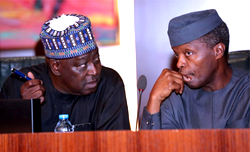 Photos: Acting president, Yemi Osinbajo presides over FEC meeting