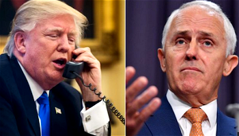 Trump,  Australian PM in war of words  – report