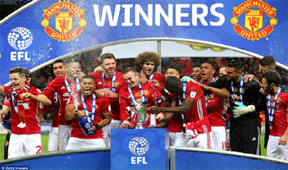 Mourinho wins EFL Cup with Man U