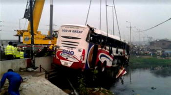 Owode crash: GUO comforts passengers, lauds FRSC, LASEMA