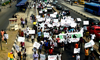 When protest meets protest