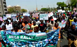 50,000 youths from Buhari’s home town, Daura LGA hold rally for him