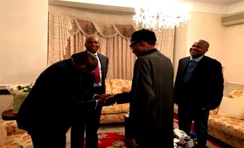 Saraki’s comment after meeting with Buhari in London