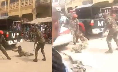 Army donates clothing, cash to assaulted physically challenged person in Onitsha