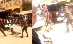 Army arrests two soldiers who brutalised physically challenged man in Onitsha