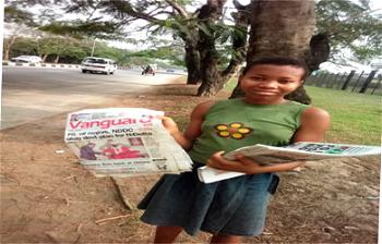 12-yr schoolgirl pays fees vending tabloids in C-River