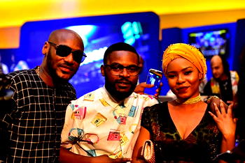 Falz, Kanu Nwankwo, 2baba, Jayjay Okocha, others meet at Star music The Fusion