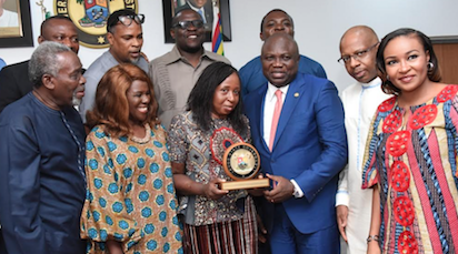 Ambode  vows to make National Arts Theatre ready for AMAA 2017