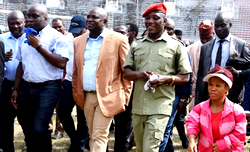 Disaster averted at stadium inspection