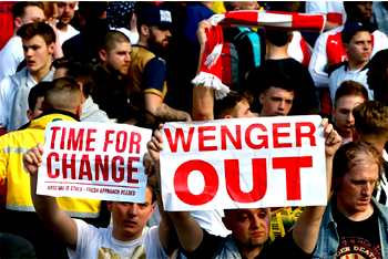 Arsenal fans to protest against Wenger