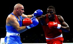 Nigerian-British boxer wins fight in 20 seconds