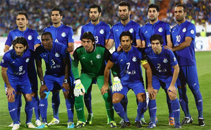 Iran’s Esteghlal fined over laser beams