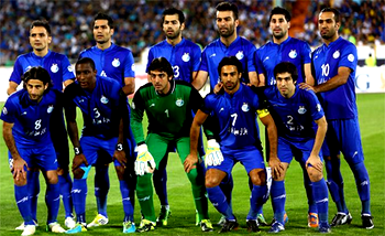 Iran’s Esteghlal fined over laser beams