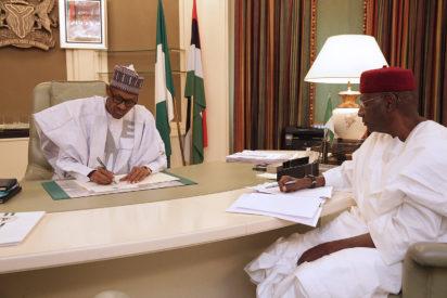 IMG 4397 e1489410119332 SGF, Abba Kyari, others yet to carry out Buhari’s directive on reinstatement of female auditor