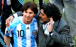 Messi is a ‘teddy bear’ says Maradona