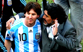 Messi is a ‘teddy bear’ says Maradona