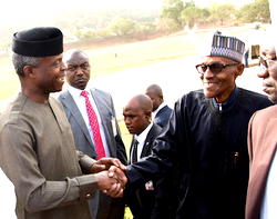 Buhari absent at Aso Villa Friday worship service