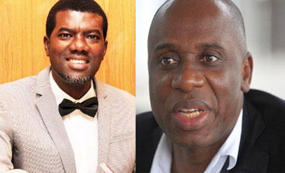 Reno releases audio clip alleging Amaechi said terrible thing about Buhari