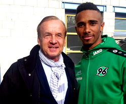 Rohr visits Hannover 96 for Joel Bazee