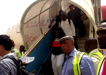 110 passengers land, take off from Kaduna Airport with Ethiopian Airline Boeing 787