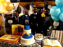 Photos: Apostle Suleman heals cripple, celebrates birthday amidst Otobo’s sex allegations