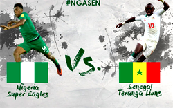 Nigeria vs Senegal ends 1-1