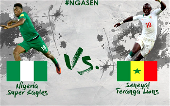 Nigeria vs Senegal ends 1-1