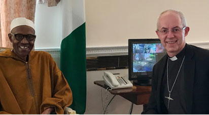 Photos: President Buhari, Archbishop of Canterbury in London