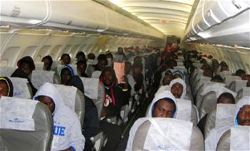Another batch of 258 Nigerians deported from Libya arrive Lagos Airport